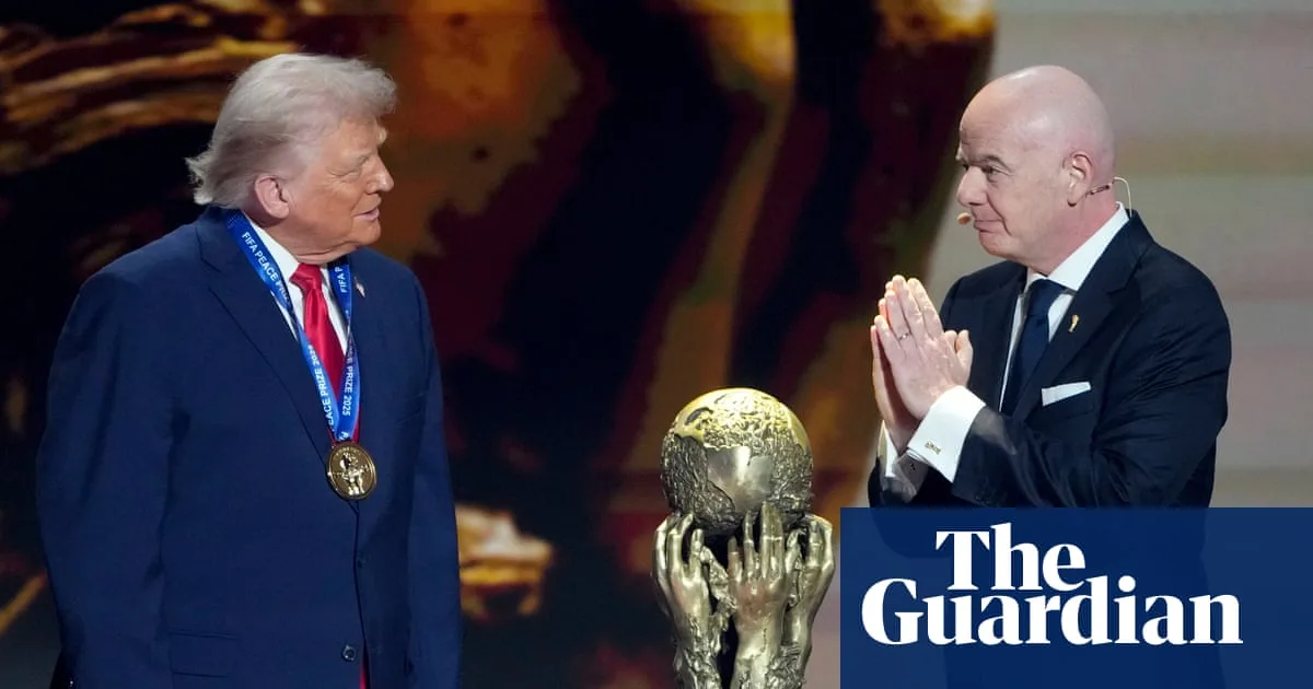 Fifa Officials Reportedly Embarrassed by Trump Peace Prize Award