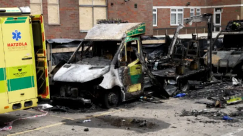 Fifth person charged over Golders Green ambulance arson attack