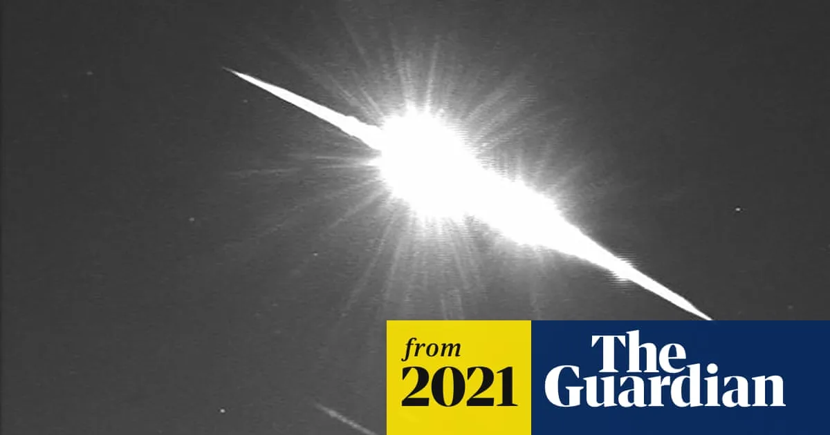 Fireball Meteor Lights Up UK Skies