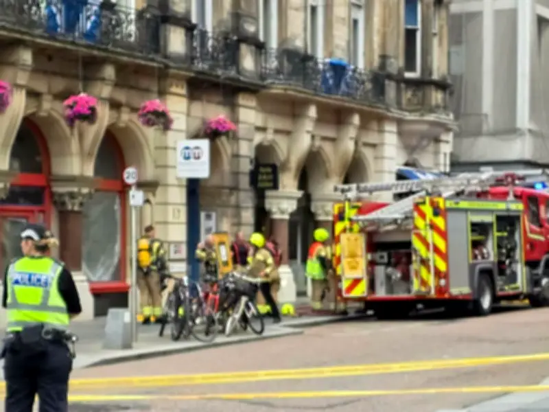 Firefighters Battle Blaze at Inverness Rajah Indian Restaurant