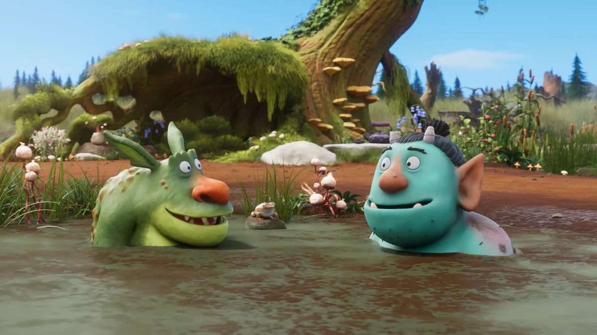 First Look at BBC's Zog from Gruffalo Creators
