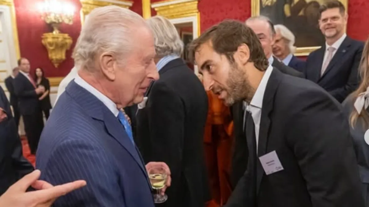 Ex-Arsenal Star Flamini Meets King Charles at Green Business Summit