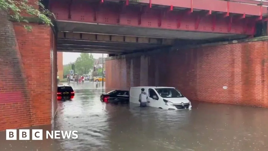 Flash Floods Cause Chaos Across London Boroughs