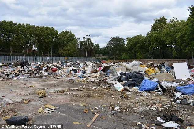 Fly-Tippers Turn London Car Park into Rubbish Dump, Costing Council £50,000