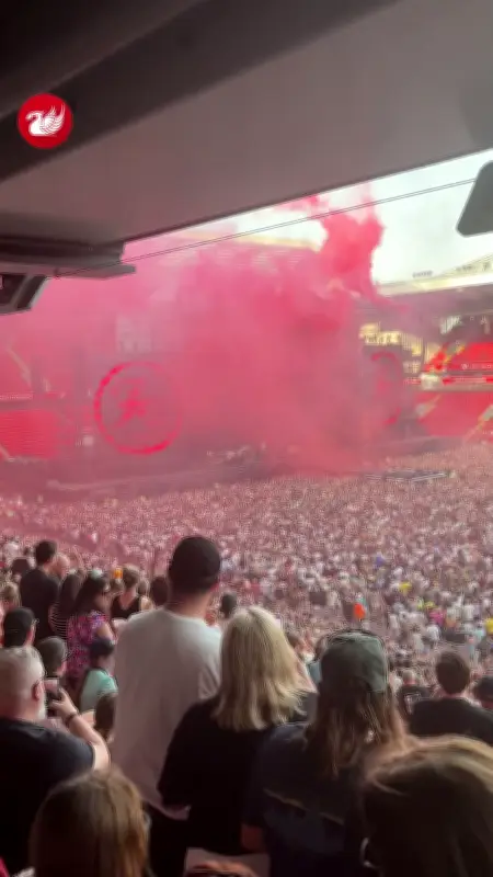 Foo Fighters' Subtle Liverpool Tribute at Anfield Gig