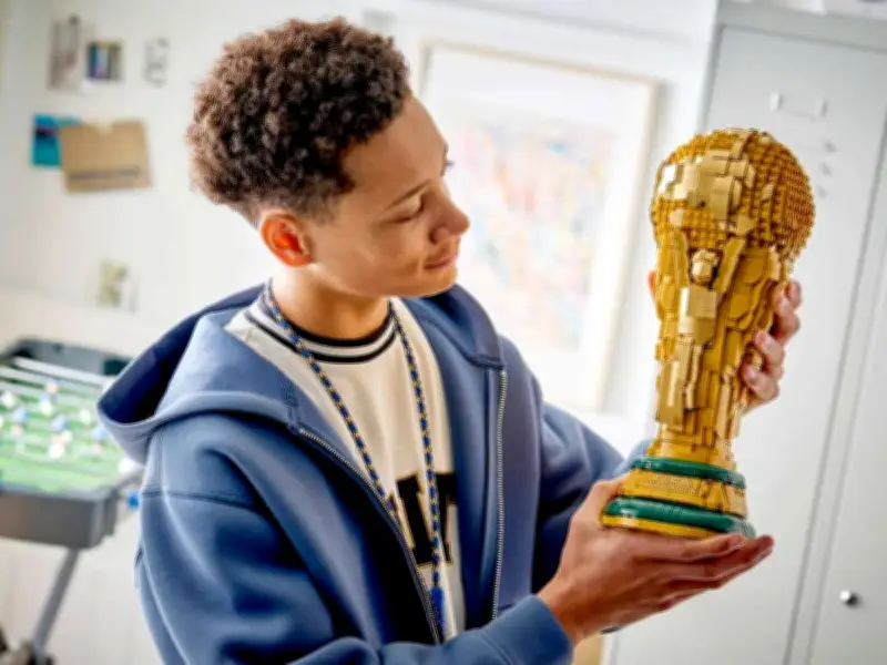 Football Fans Rush to Buy LEGO World Cup Trophy Ahead of England's Next Game