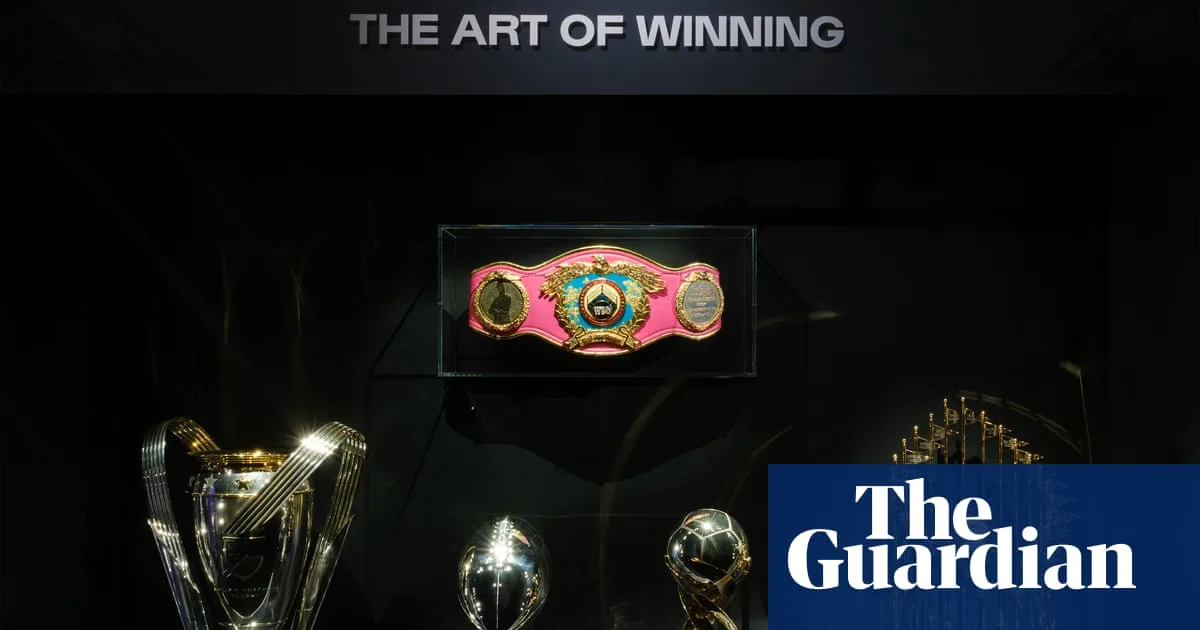 'These are artifacts from history': exhibition celebrates objects of sporting victory