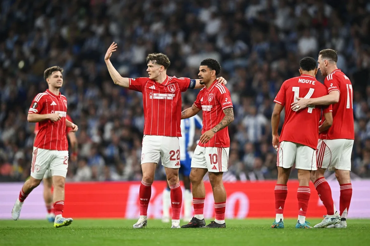 Nottingham Forest salvage Europa League draw via bizarre own goal