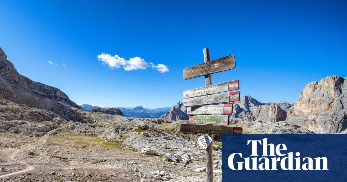 British hiker billed €14,225 for ignoring rockslide warnings in Dolomites