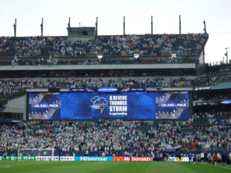 France vs Iraq World Cup Match Suspended Due to Lightning Storm