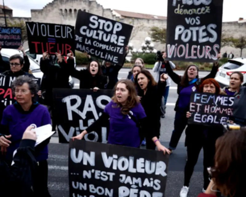 French bodyguard on trial for raping partner after contact with Pelicot