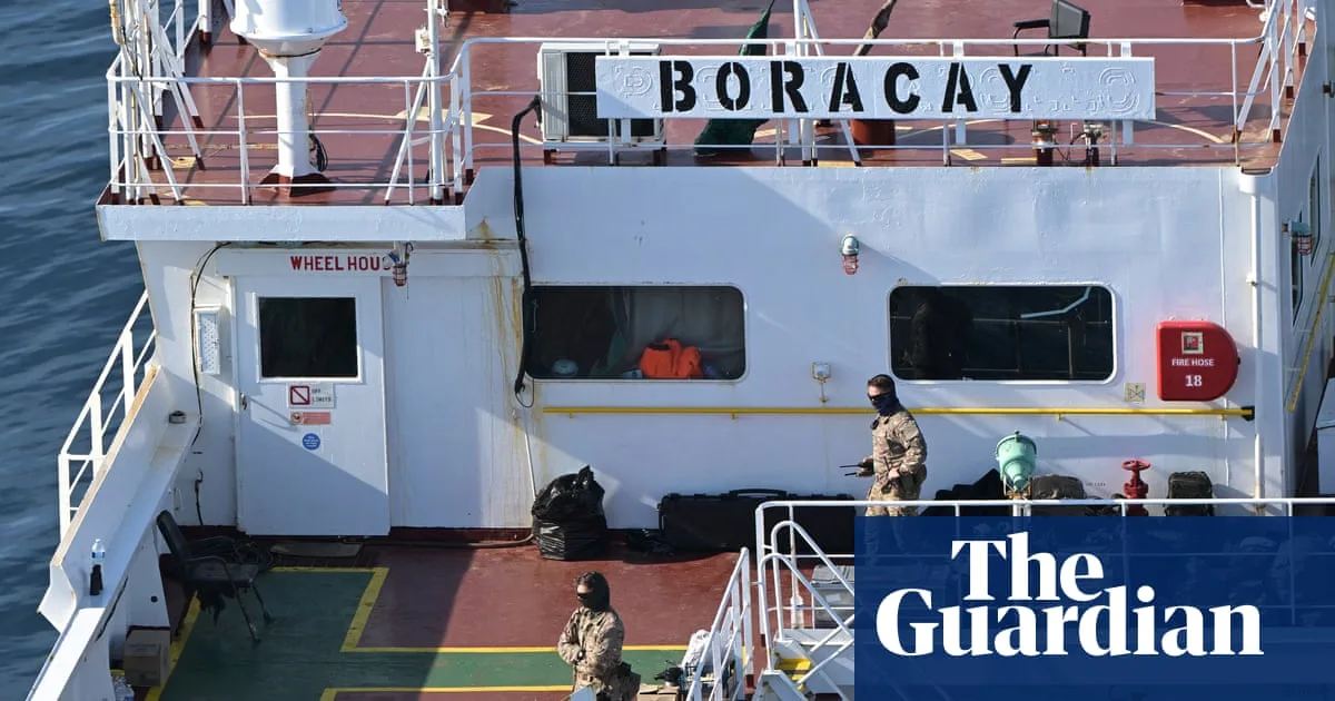 French Military Detain Two After Boarding Russia-Linked Oil Tanker Suspected of Drone Launches