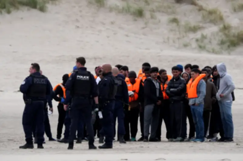 French Riot Police Deployed on Beaches to Halt Migrant Crossings