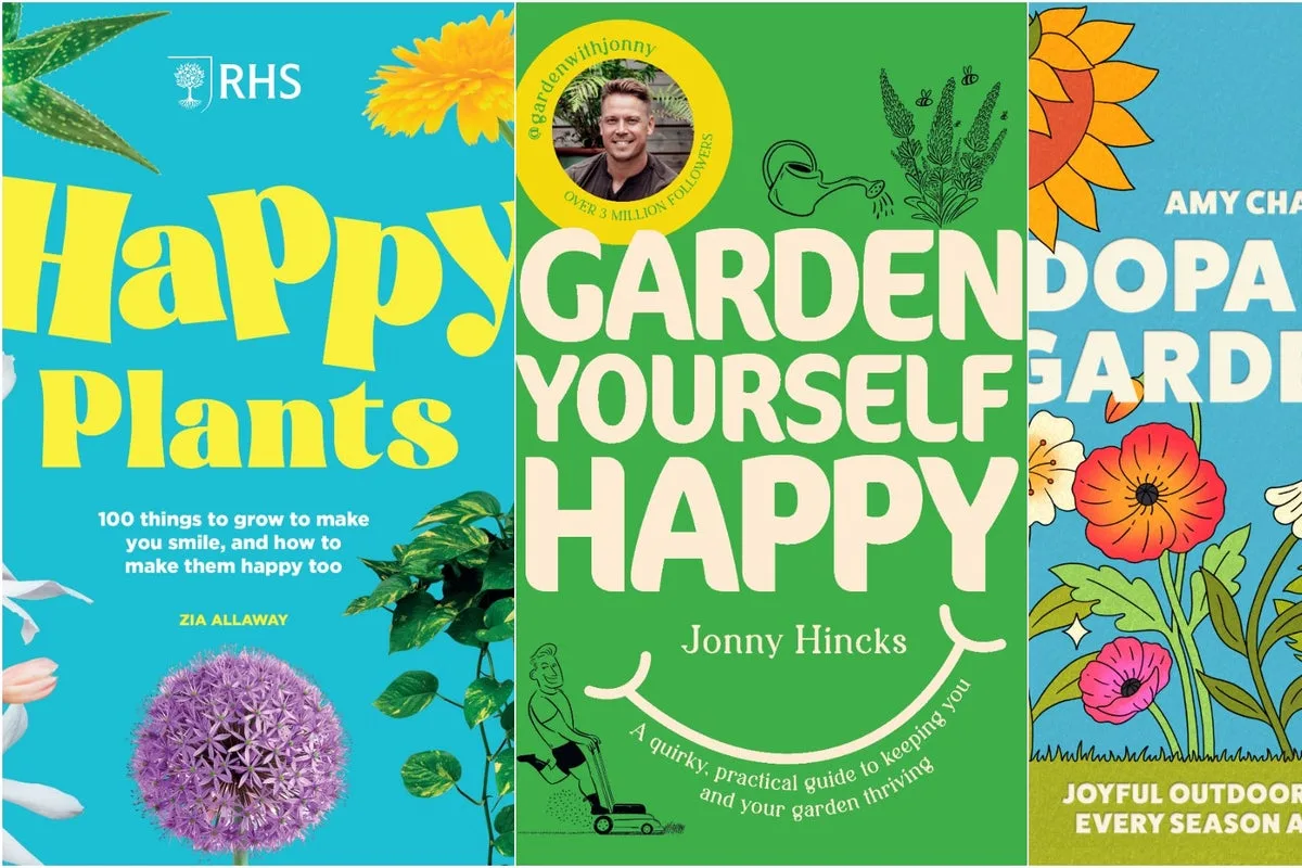 Three Gardening Books to Boost Happiness and Mental Wellbeing