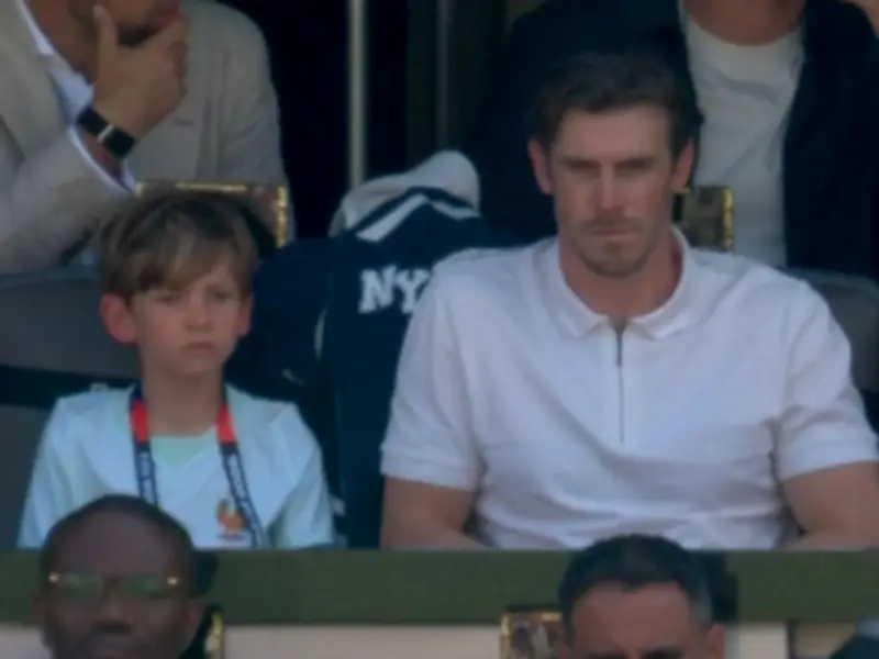 Gareth Bale Spotted at World Cup with Son Axel, Comments on Ryan Reynolds' Wrexham