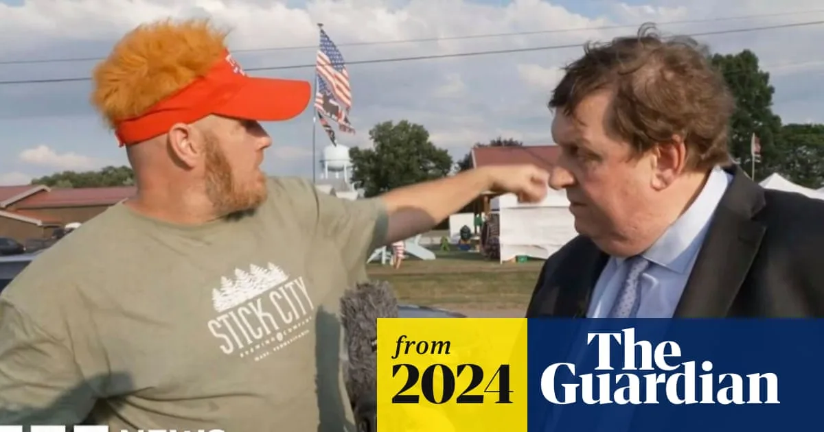 BBC Reporter Gary O'Donoghue Says Blindness Was an Asset in Trump Shooting Interview