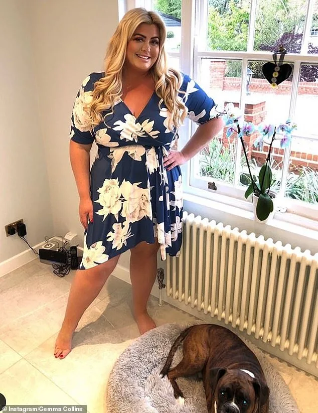 Gemma Collins Shows Off Three Stone Weight Loss in Floral Dress
