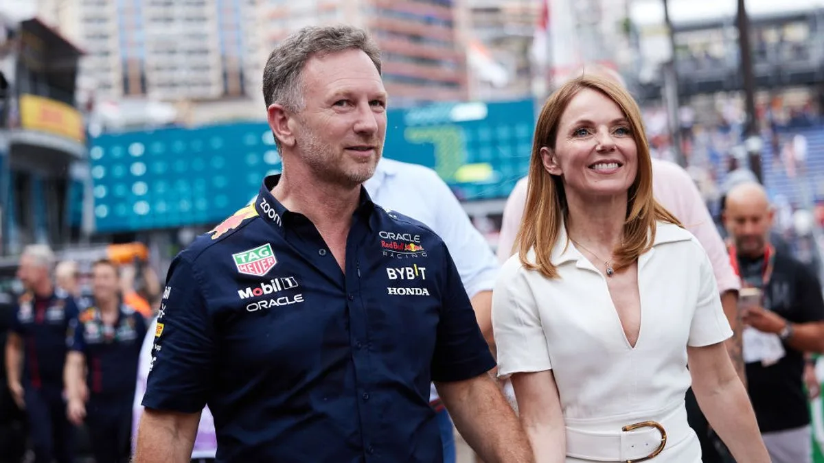 Christian Horner Backed by Wife Geri Halliwell Amid Red Bull Probe