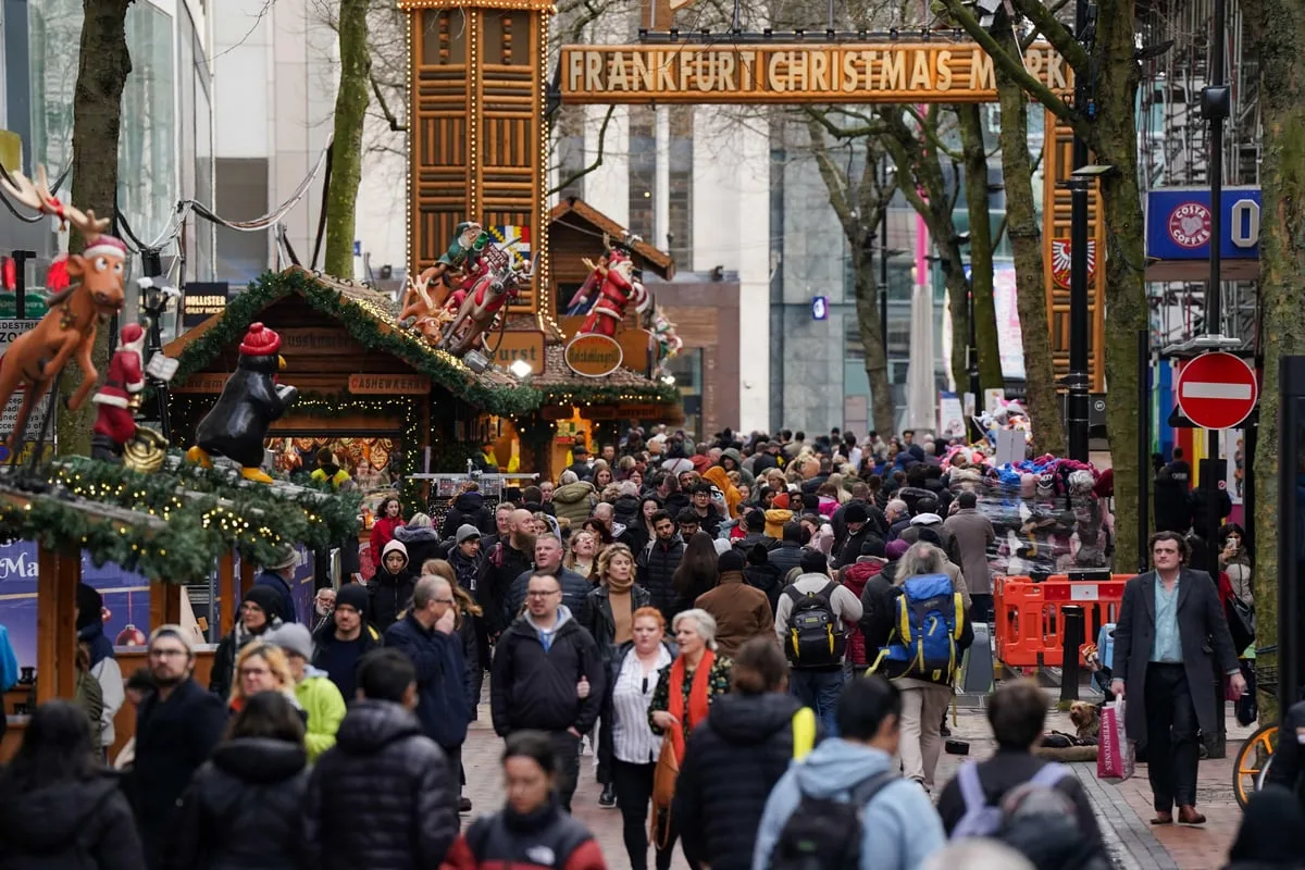 Birmingham Christmas Market Reviews Security After Magdeburg Attack