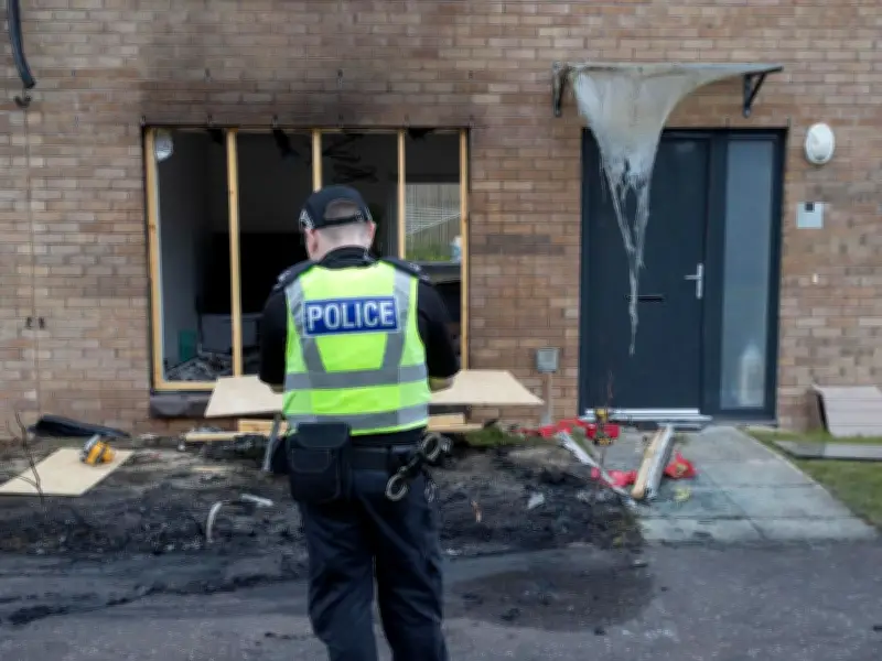 Glasgow Ram-Raid Home Linked to Quinn Brothers Accused of Gangland Murder Plot