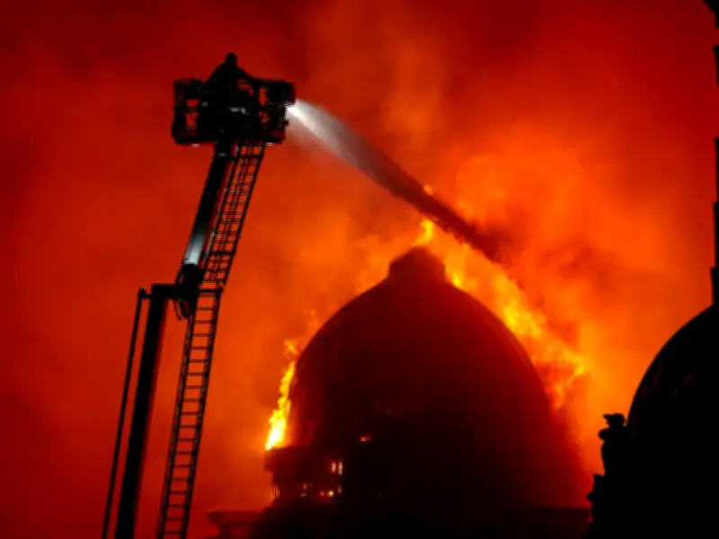 Glasgow Union Street Fire Spread Rapidly Through Building Voids