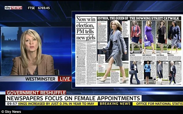 Esther McVey Laughs Off 'Queen of Catwalk' Tag as She Returns to Cabinet