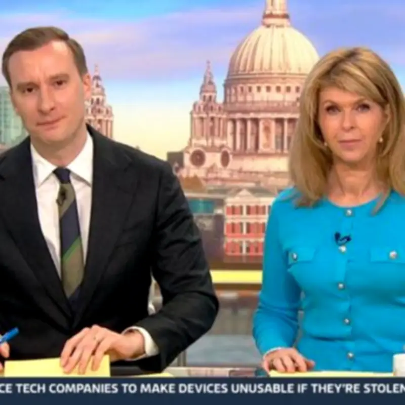 GMB Interrupted with Live Belfast Petrol Bomb Update