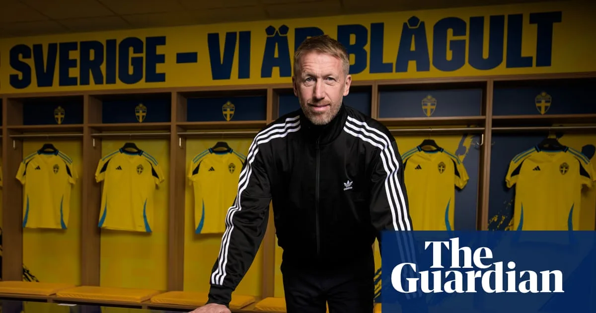 Graham Potter Appointed Sweden Manager on Short-Term Deal