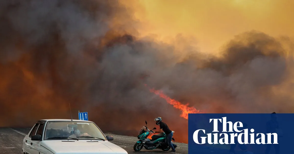 Thousands Evacuate as Wildfires Rage Across Greece and Turkey