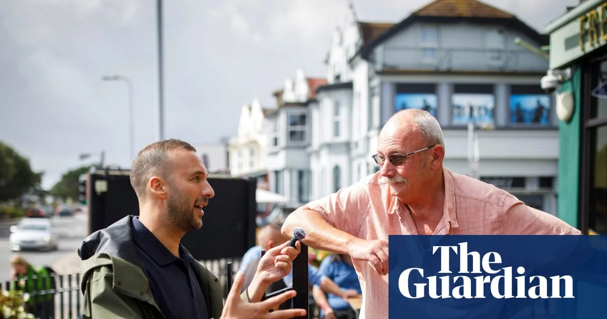 Green leader Polanski takes fight to Farage's turf in Clacton
