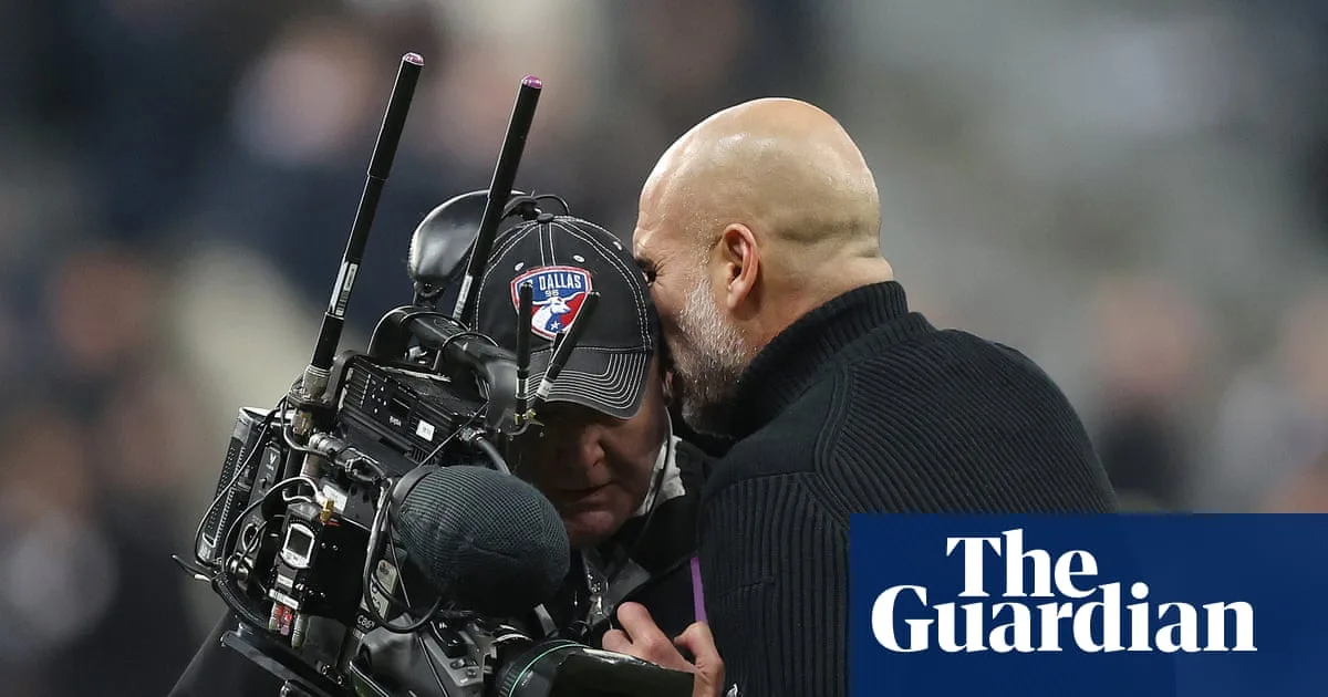Guardiola ‘embarrassed and ashamed’ for handling camera operator after City defeat