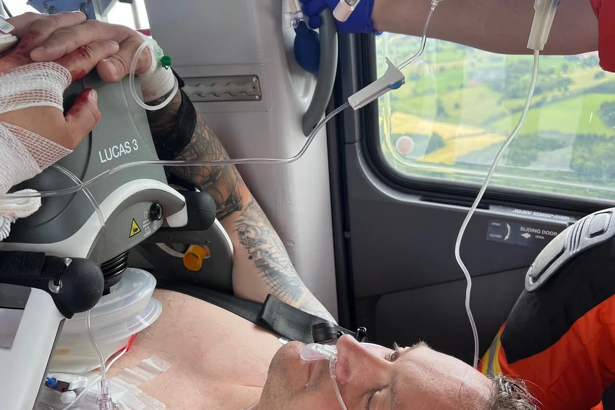Gym Owner's Quick CPR and Defibrillator Save Father-to-Be's Life After Cardiac Arrest
