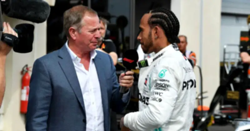 Hamilton and Kardashian Snub Martin Brundle at Monaco GP