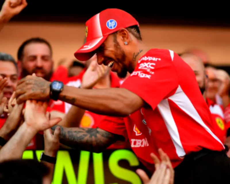Hamilton Ends Ferrari Drought with Emotional Barcelona Win