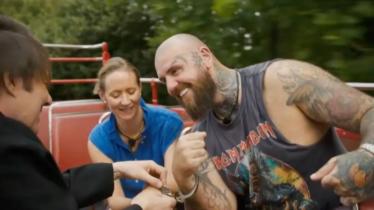 Handcuffed Winners Reveal Secret to £100,000 Win