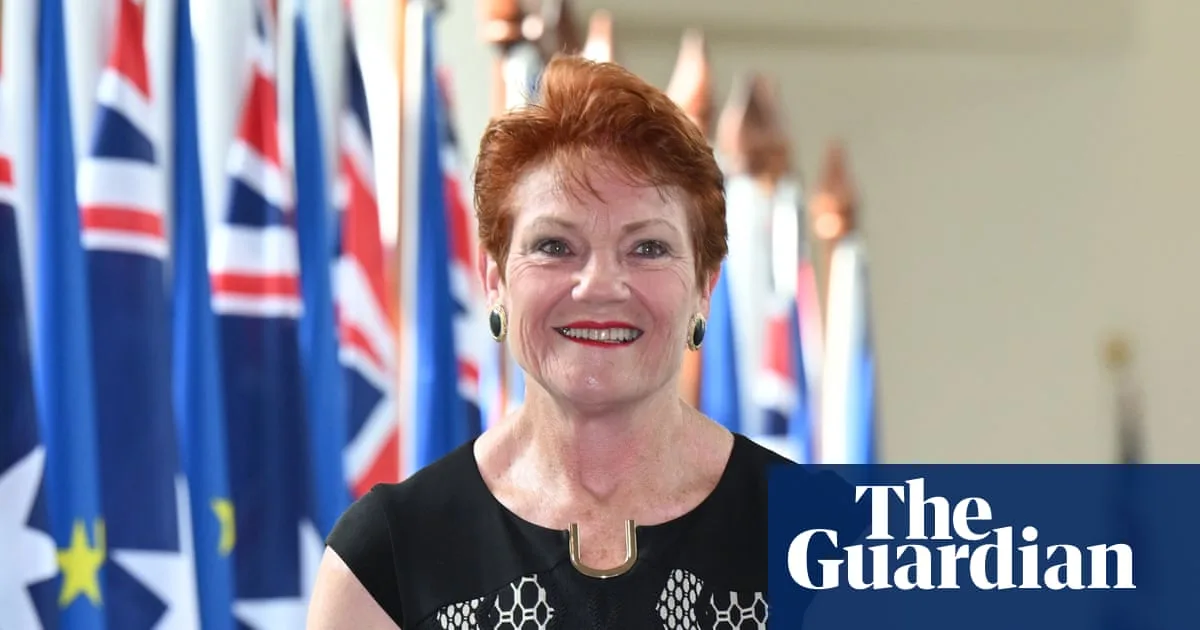 Hanson Tops Poll As Australia's Favourite Politician