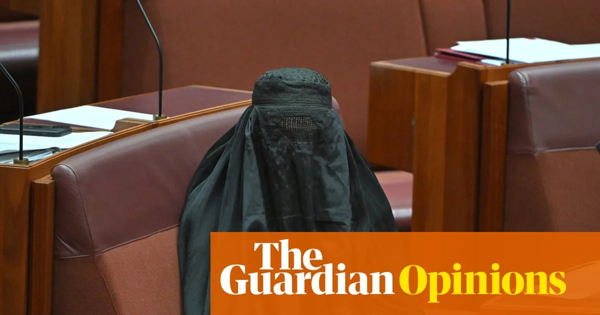 Hanson's Burqa Stunt Sparks Suspension and Defection Rumours