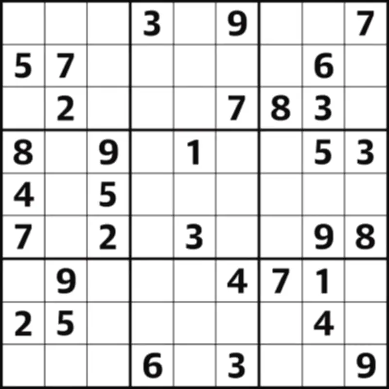 Hard Sudoku 7352: Challenge Your Logic Skills Today