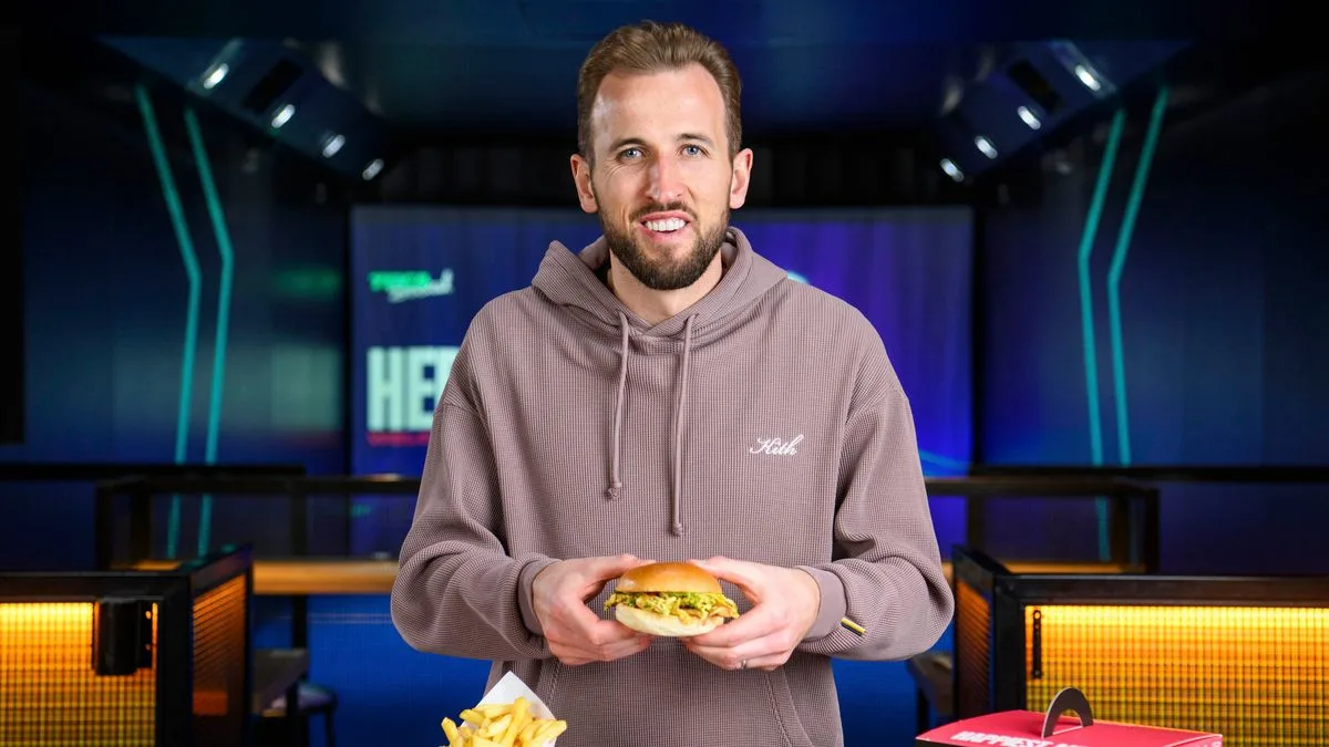 Harry Kane Launches 'The Record Breaker' Burger at TOCA Social