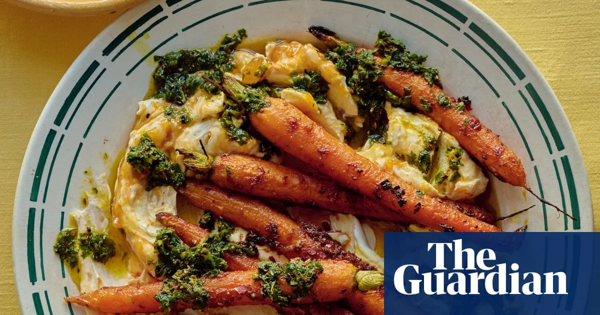 Hawaij Spiced Roast Carrots and Potatoes: Helen Graham’s Recipes
