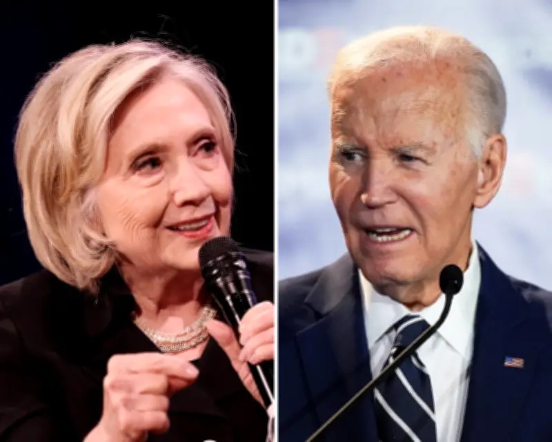 Hillary Clinton Says Biden's Re-Election Bid Was a Terrible Mistake