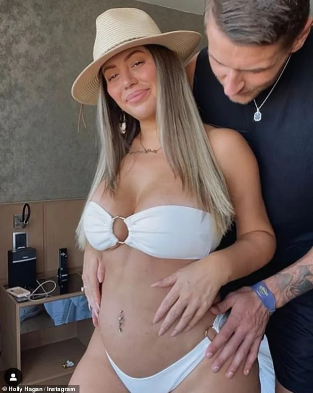Holly Hagan Shows Off Baby Bump in Paris Before Due Date