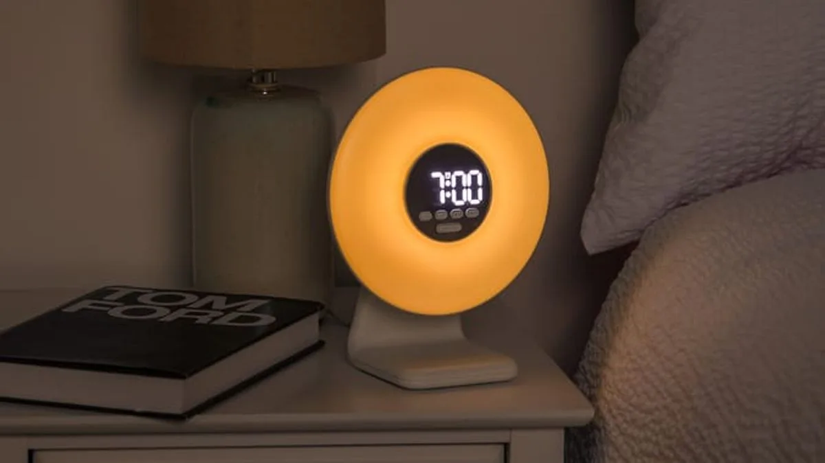 Home Bargains £10 Sunrise Alarm Clock Back in Stock After Viral TikTok Craze