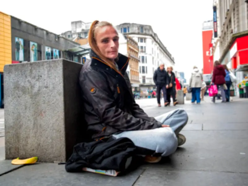 Homeless man describes being robbed, assaulted, and urinated on in Glasgow