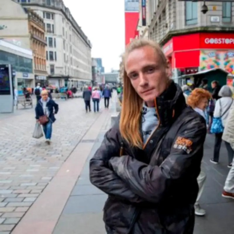 Homeless man robbed and urinated on in Glasgow doorway