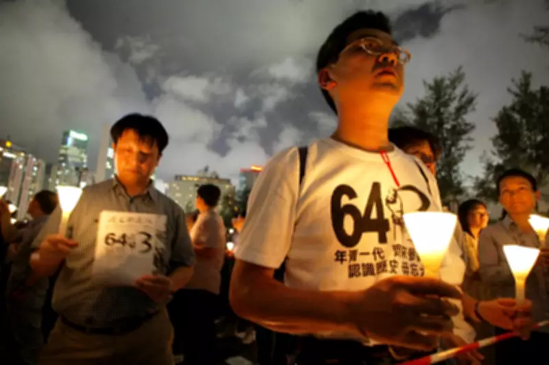 Hong Kong Police Stop Artist's Tiananmen Crackdown Commemoration