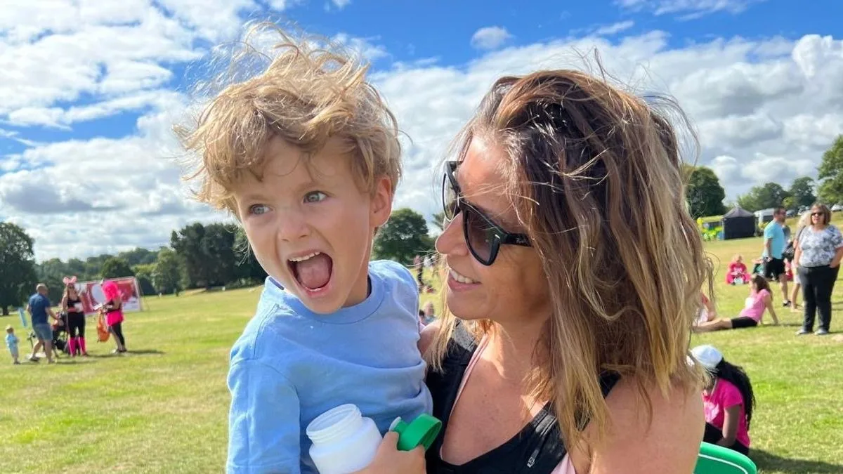 Hug From Mum Revealed Breast Cancer Woman Says