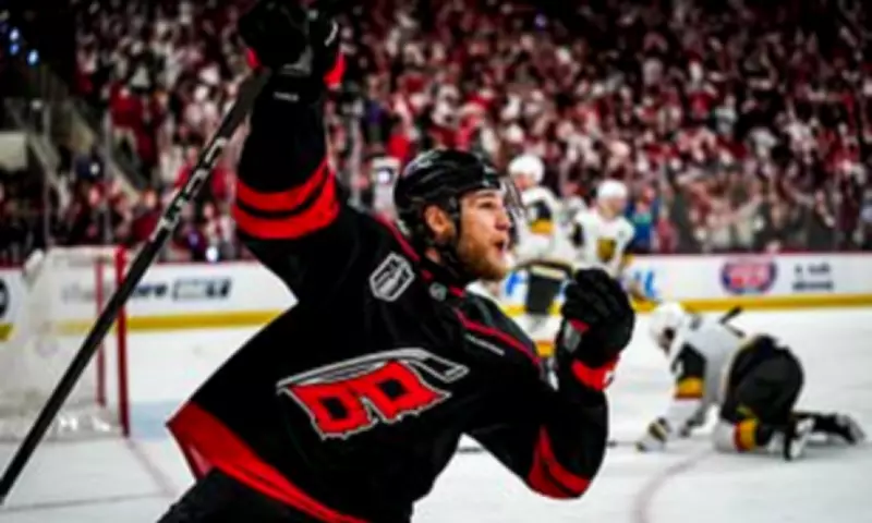 Hurricanes Rally to Beat Golden Knights 4-3 in OT, Even Stanley Cup Finals