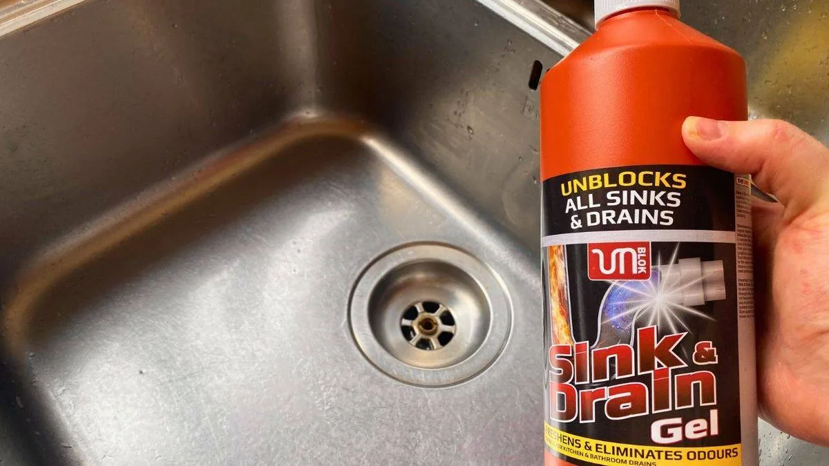 Woman Unblocks Kitchen Sink After 7 Months Using 89p Home Bargains Product
