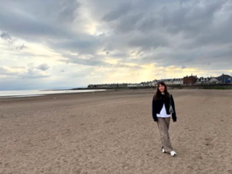 I visited a pretty Scots seaside town and had the best fish and chips I've ever tasted